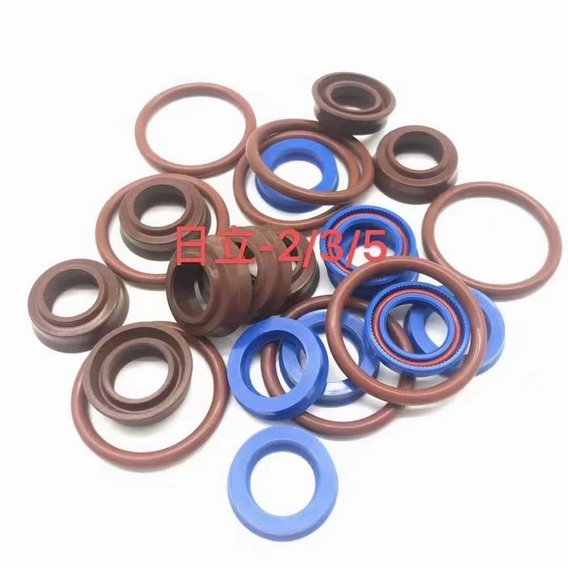 EX120-2/3/5 کنترل اهرم مهر روغن مهر حلقه O مهر Neoprene بسته بندی گاسکت های فلزی بسته بندی گاسکت