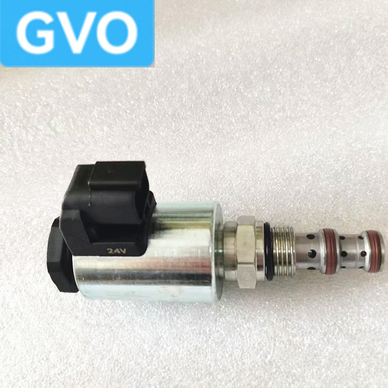 XCMG200 XE60 75 80 150 215 230 2510510 قطعات حفاری تانک سوخت سنسور شیر سولینوئید حفاری خلبان قفل ایمنی چرخش شیر سولینوئید سیم پیچ سیم پیچ هسته شیر سولینوئید